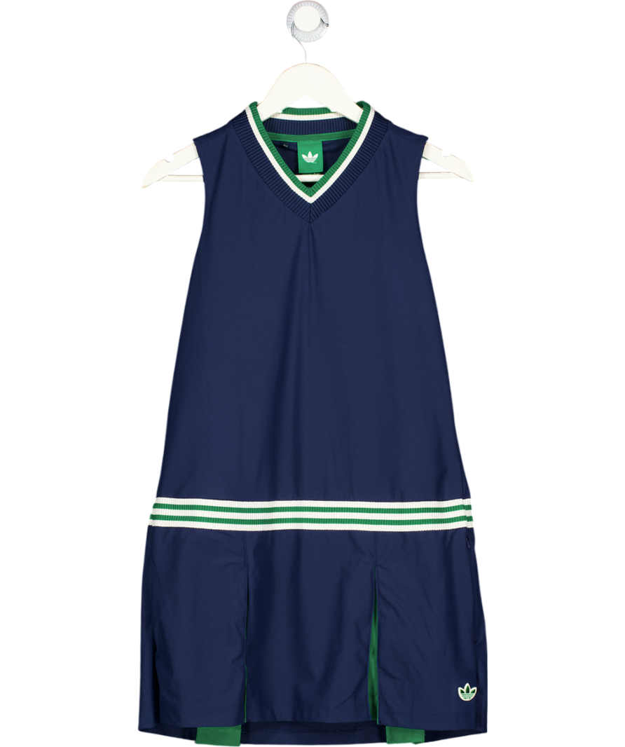 adidas navy blue dress ADIDAS Navy Blue Golf Originals Sleeveless Dress UK S