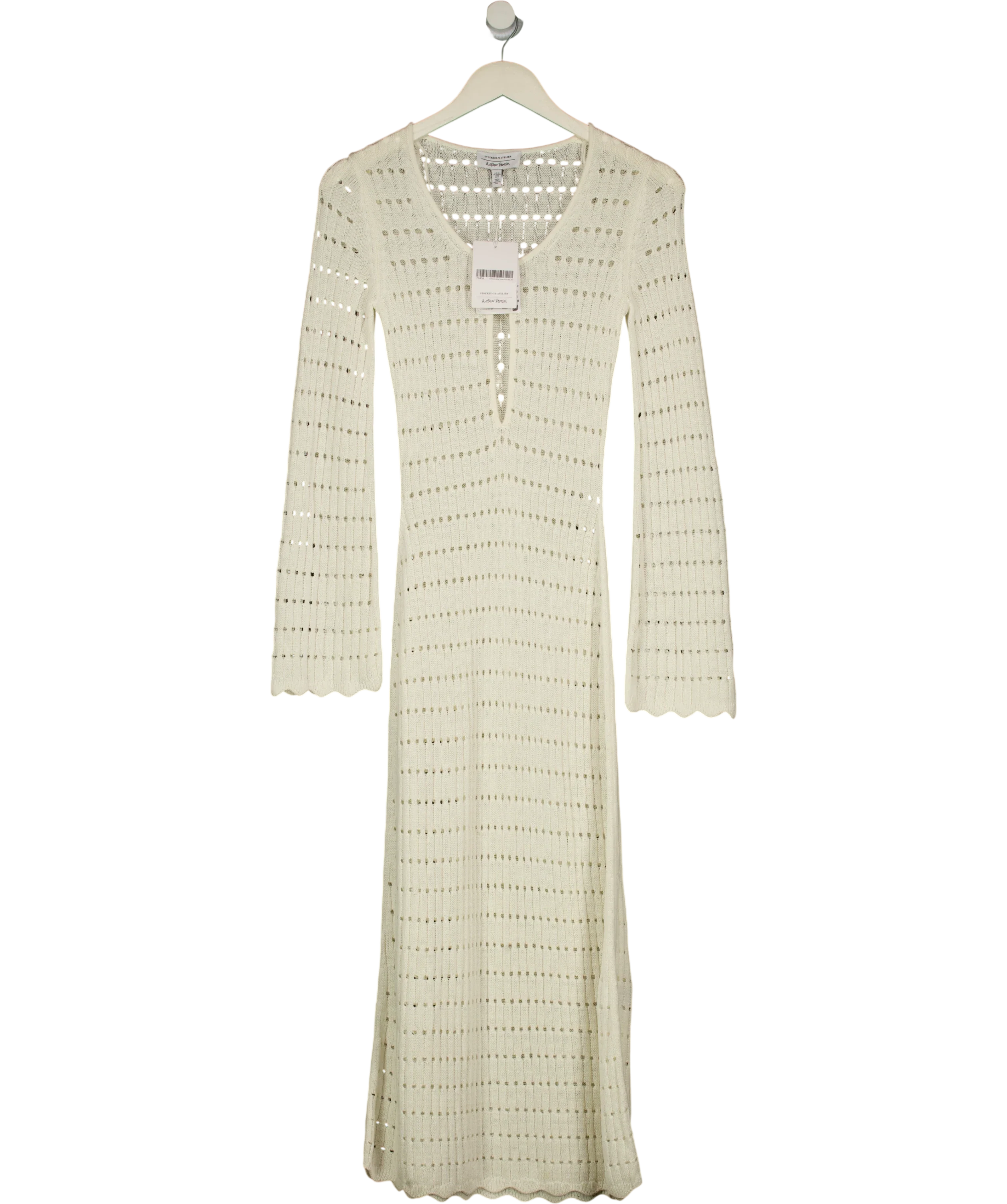 and other stories cream knit dress & Open Midi XS – Reliked it offers warmth and