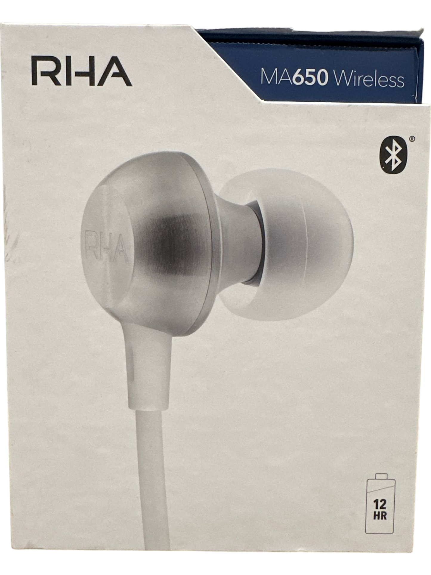 RHA White MA650 Wireless Bluetooth In-Ear Headphones