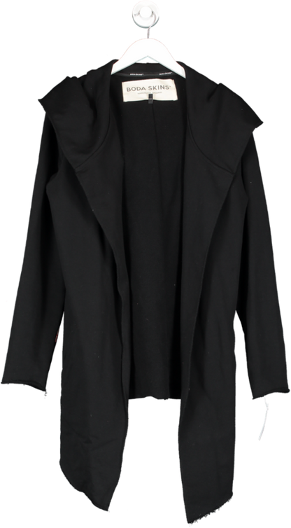 Boda Skins Black Limited Edition Shark Hooded Drape Jacket UK M