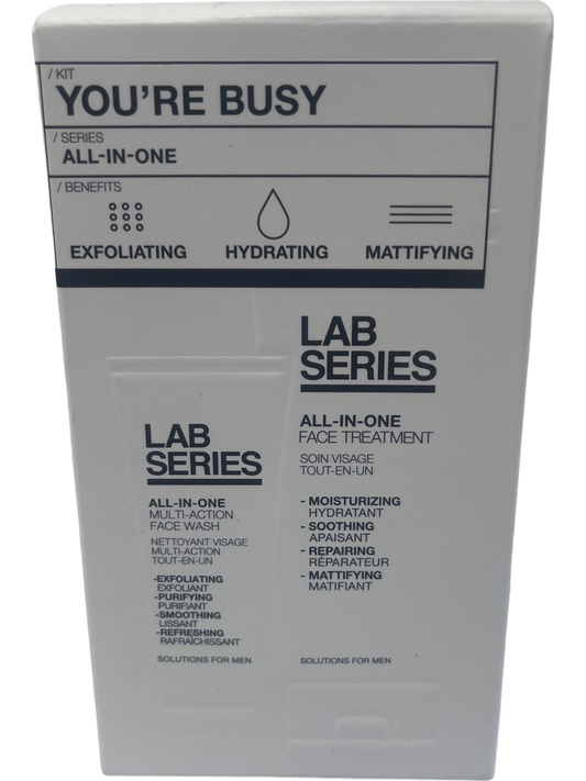 Lab Series Skincare Set - No Colour All-In-One Face Wash and Treatment