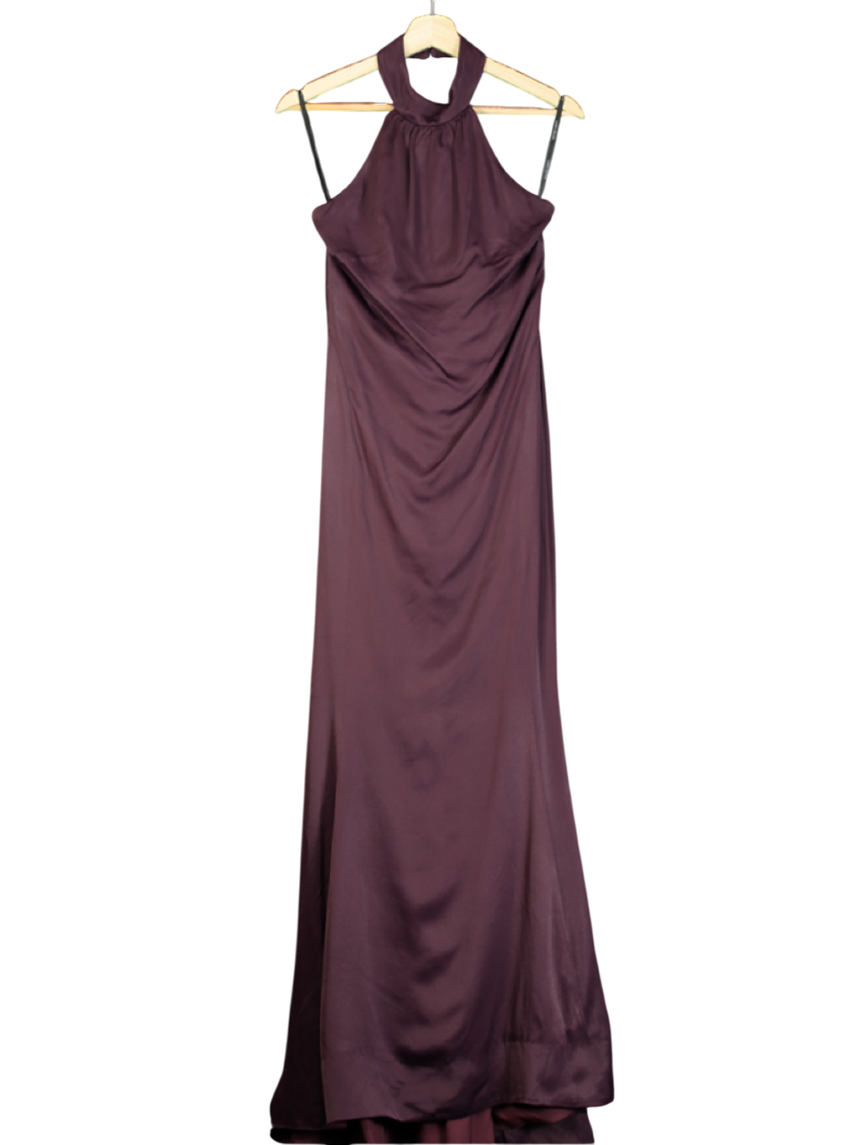 Karen Millen Purple Petite Compact Stretch Essential Tailored High