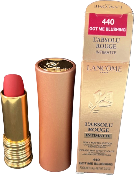 Lancôme L'Absolu Rouge Intimatte Lipstick Got Me Blushing 3.4g