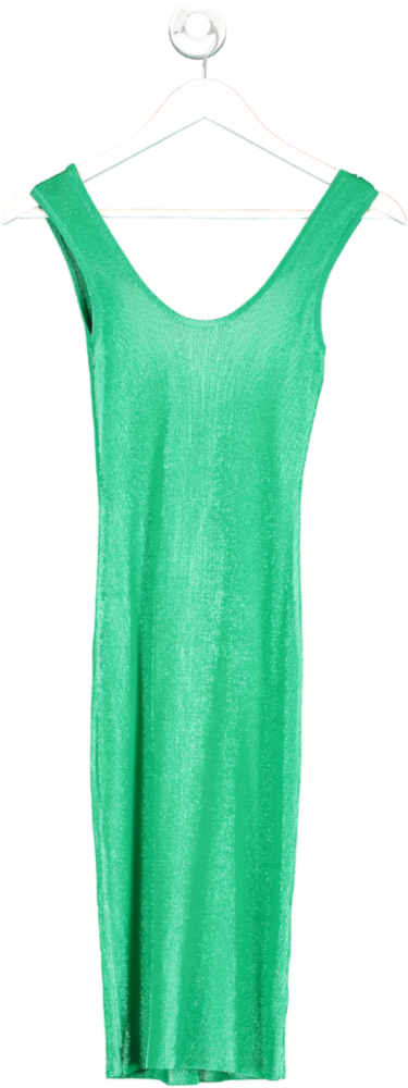 Guess Green Viscose Bodycon Dress UK L