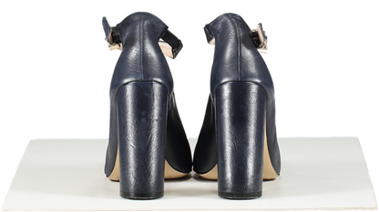 De Siena Blue Ankle Strap Cut Out Boots UK 5 EU 38 👠