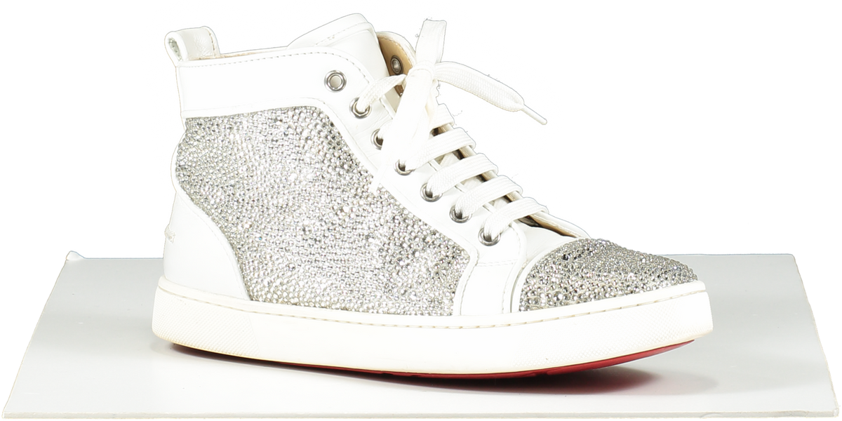 Christian louboutin store white high tops