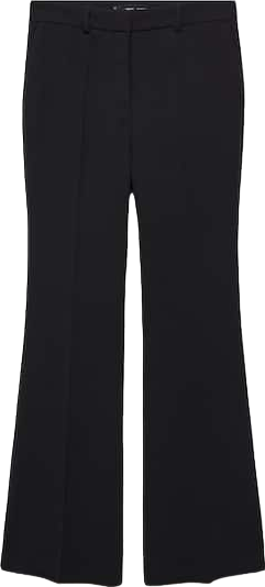 MANGO Black Flared Suit Trousers BNWT UK 12