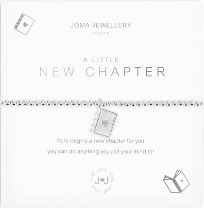 Joma Jewellery Silver A Little 'new Chapter' Bracelet One Size