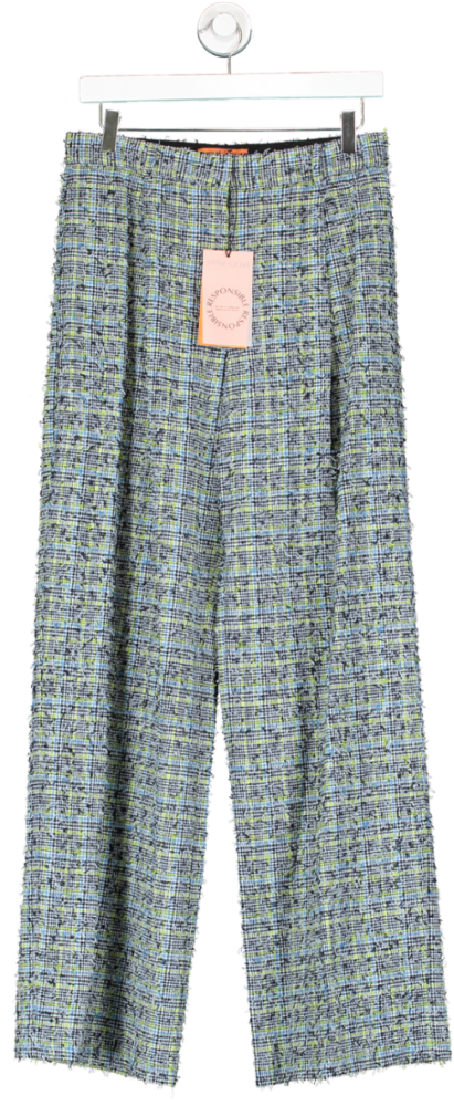 Stine Goya Multicoloured Jesabelle Check Trousers UK XS