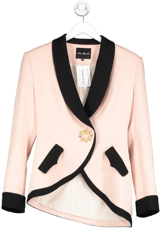 Nana Jacqueline Pink Brooke Suit Jacket UK M
