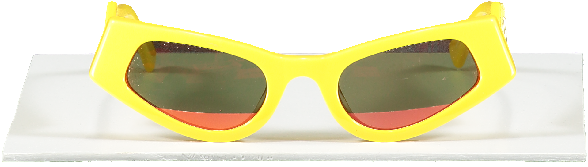 VIKTOR & ROLF cat eye sunglasss Viktor & Rolf Printed Cat-Eye Sunglasses - Yellow Sunglasses  main image 4