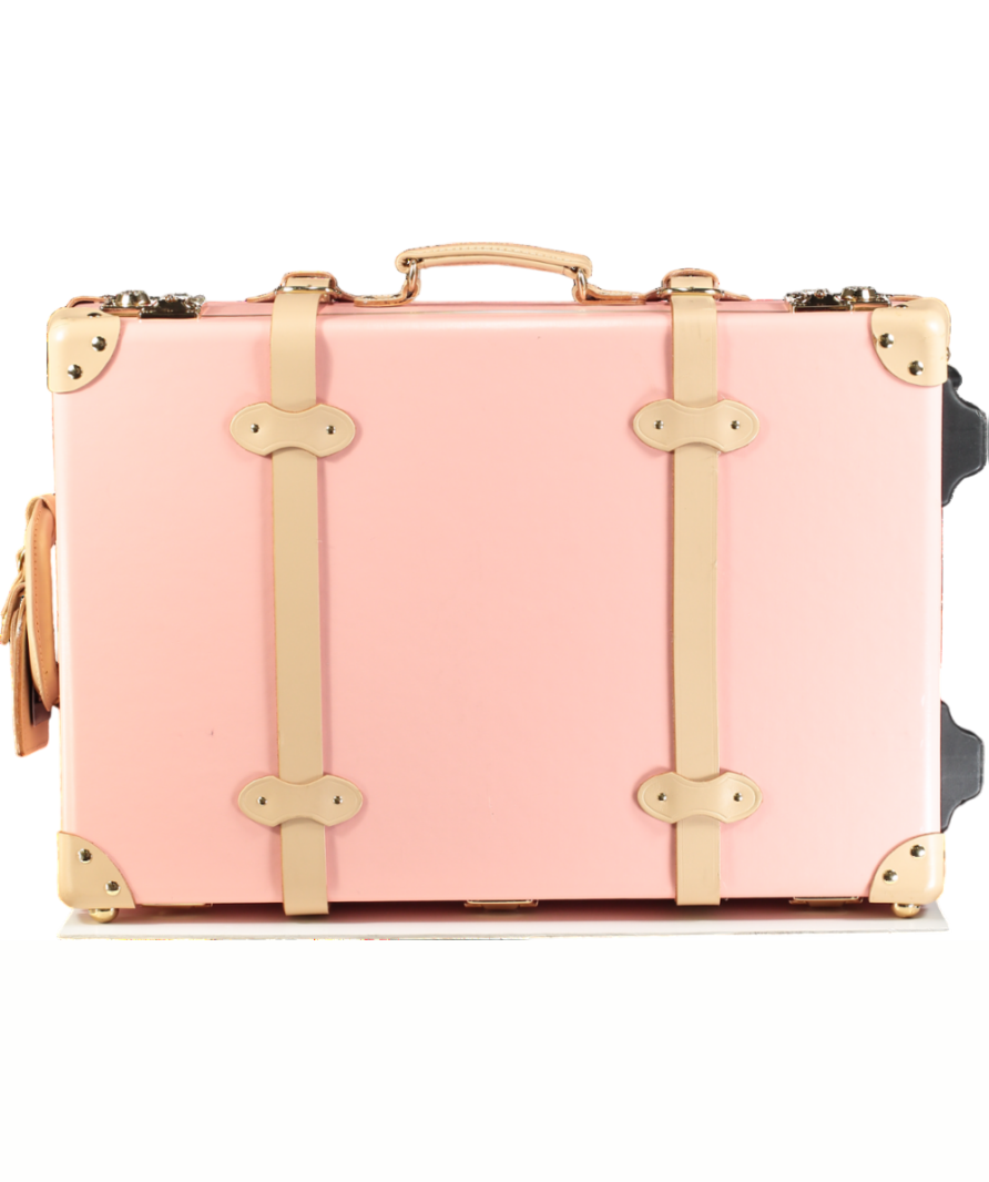 Steamline Luggage Pink The Correspondent Stowaway Suitcase – Reliked