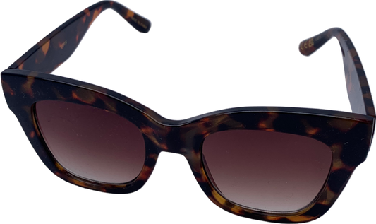 MANGO Brown Fatima Acetate Framed Sunglasses One Size