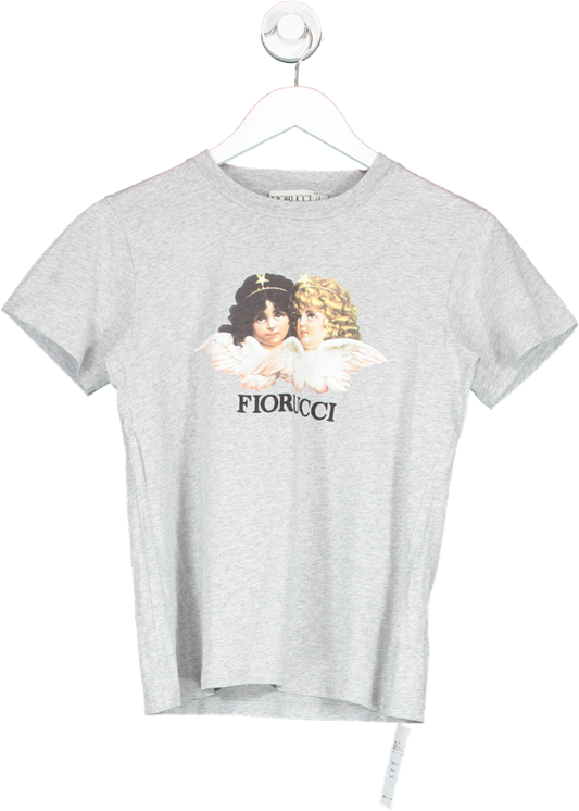 FIORUCCI Grey Angels T-shirt UK XS