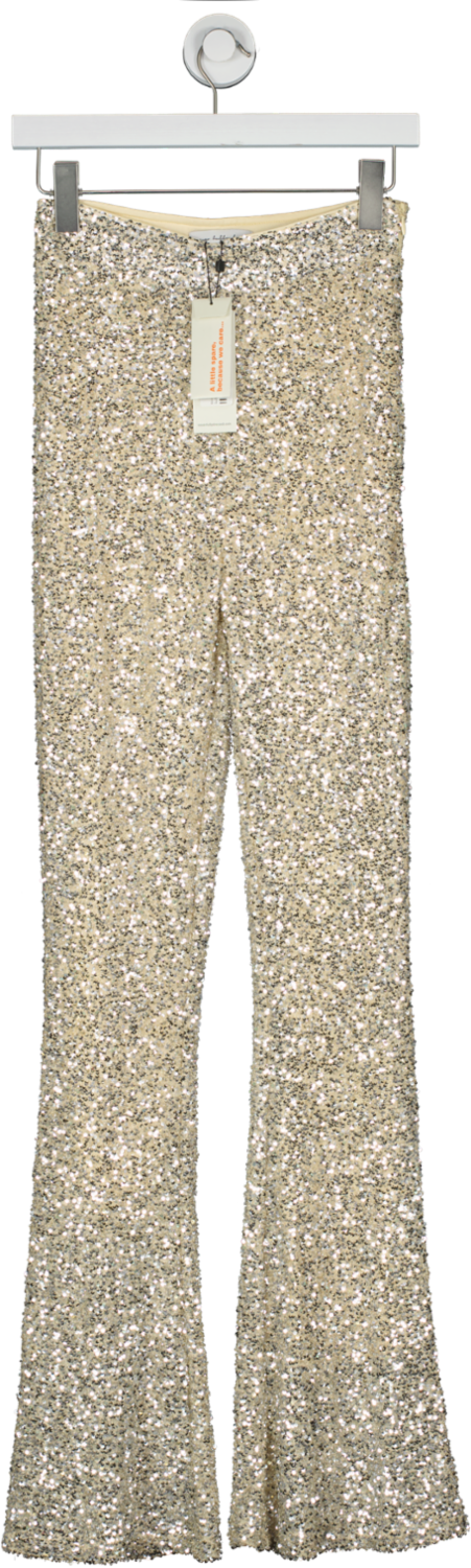 Sequin Flared Trousers – Never Fully Dressed