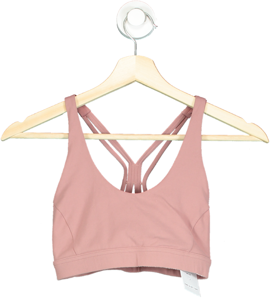 Lululemon Pink Strappy Sports Bra No Size Reliked