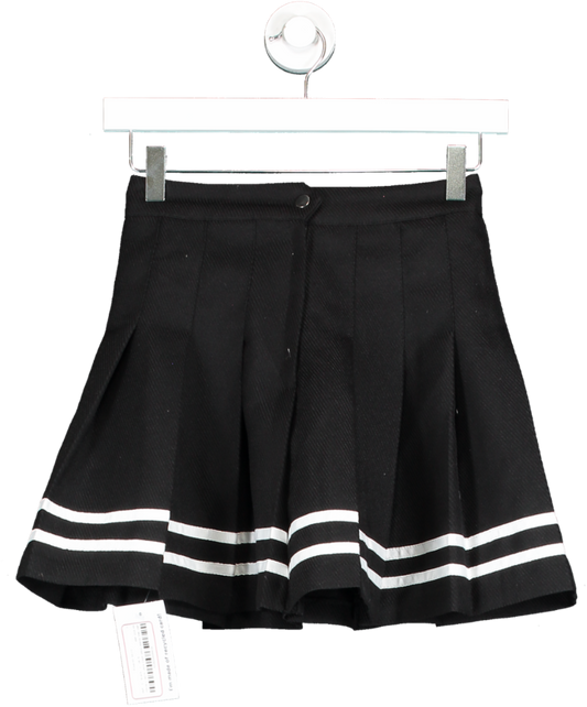 H&M Black Pleated Skirt UK 6