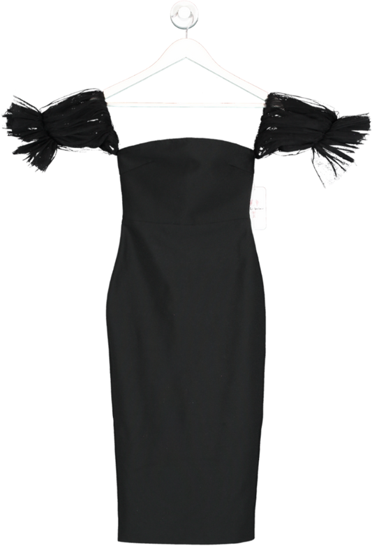 souki belair Black Bandage Bodycon Dress UK 10