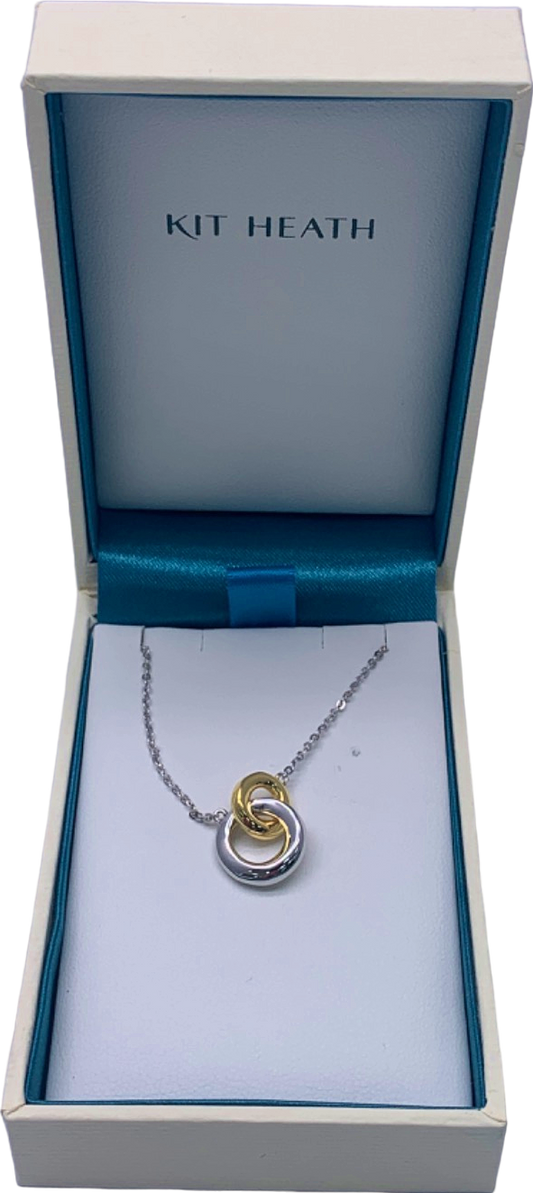 Kit Heath Silver and Gold Infinity Necklace