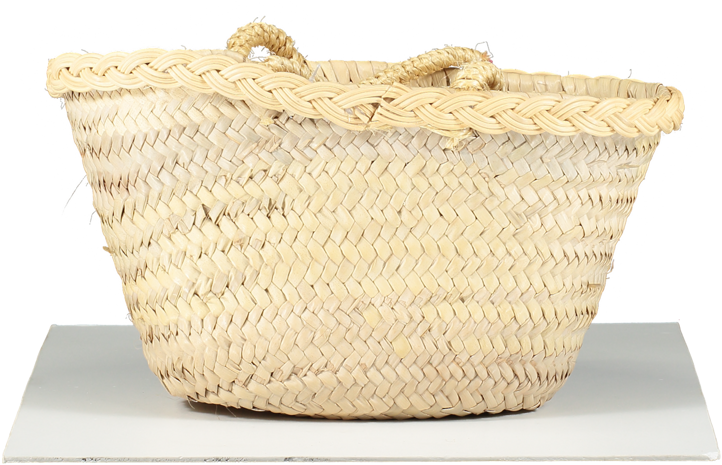 rebecca de ravenel Beige She Sells Sea Shells Basket Bag