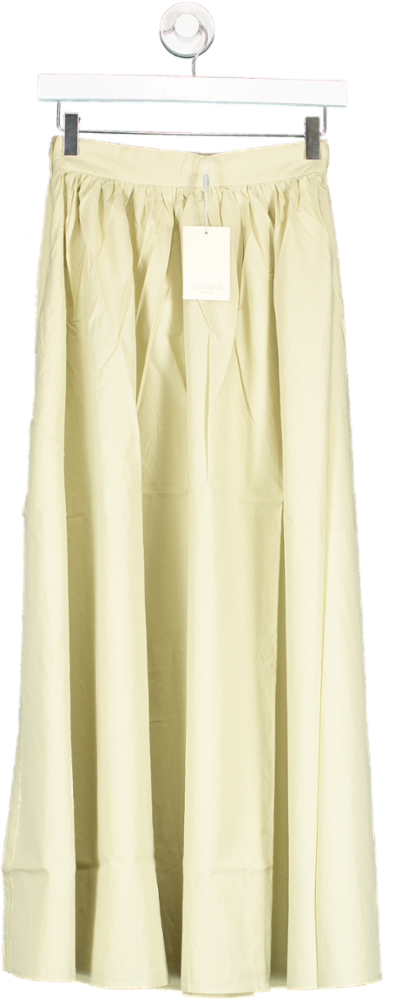 Jovonna London Midi Skirt with pockets Green BNWT UK S