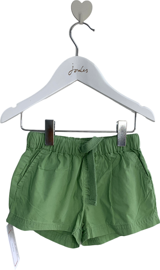 Neck & Neck Green Pull On Shorts 12-18 Months