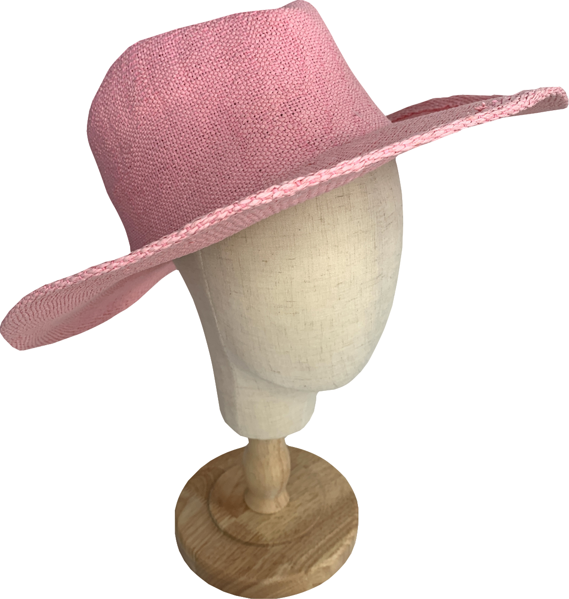 ASOS Pink Straw Cowboy Hat One Size