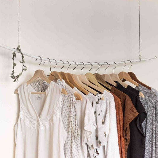 Rack of clothes