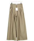 ARRANGE Green Draped Tailored Wide Leg Trouser In Green/grey UK 10