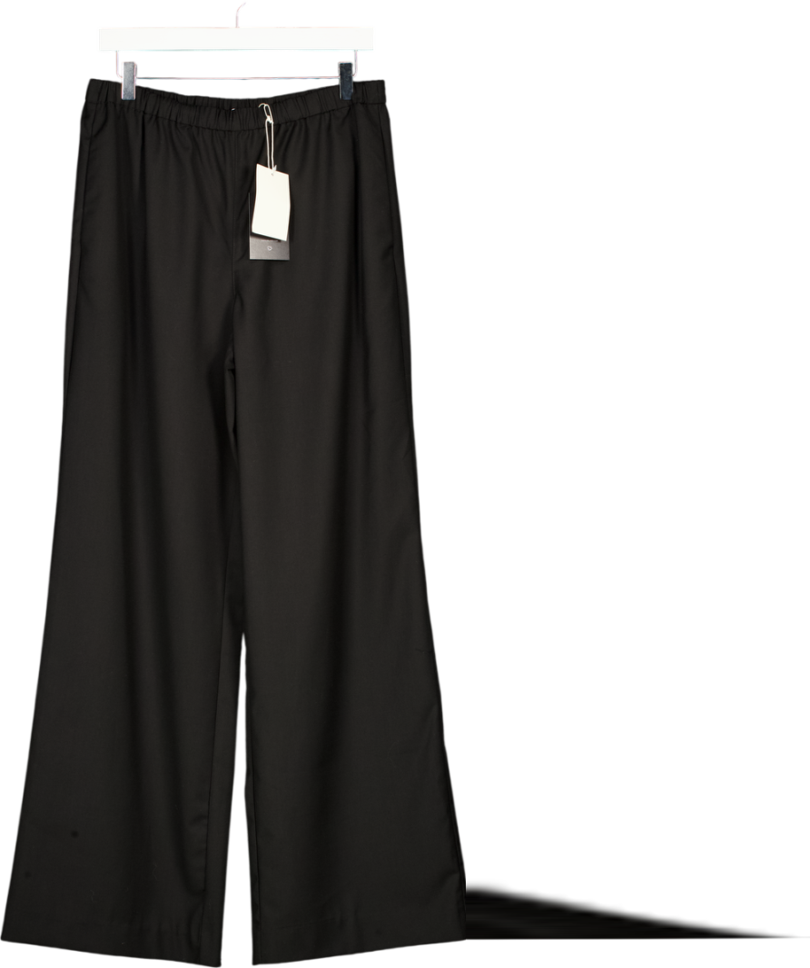 HENNE Black Tessa Trousers UK 10