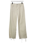 Reformation Cream High Rise Wide Leg Jeans W26