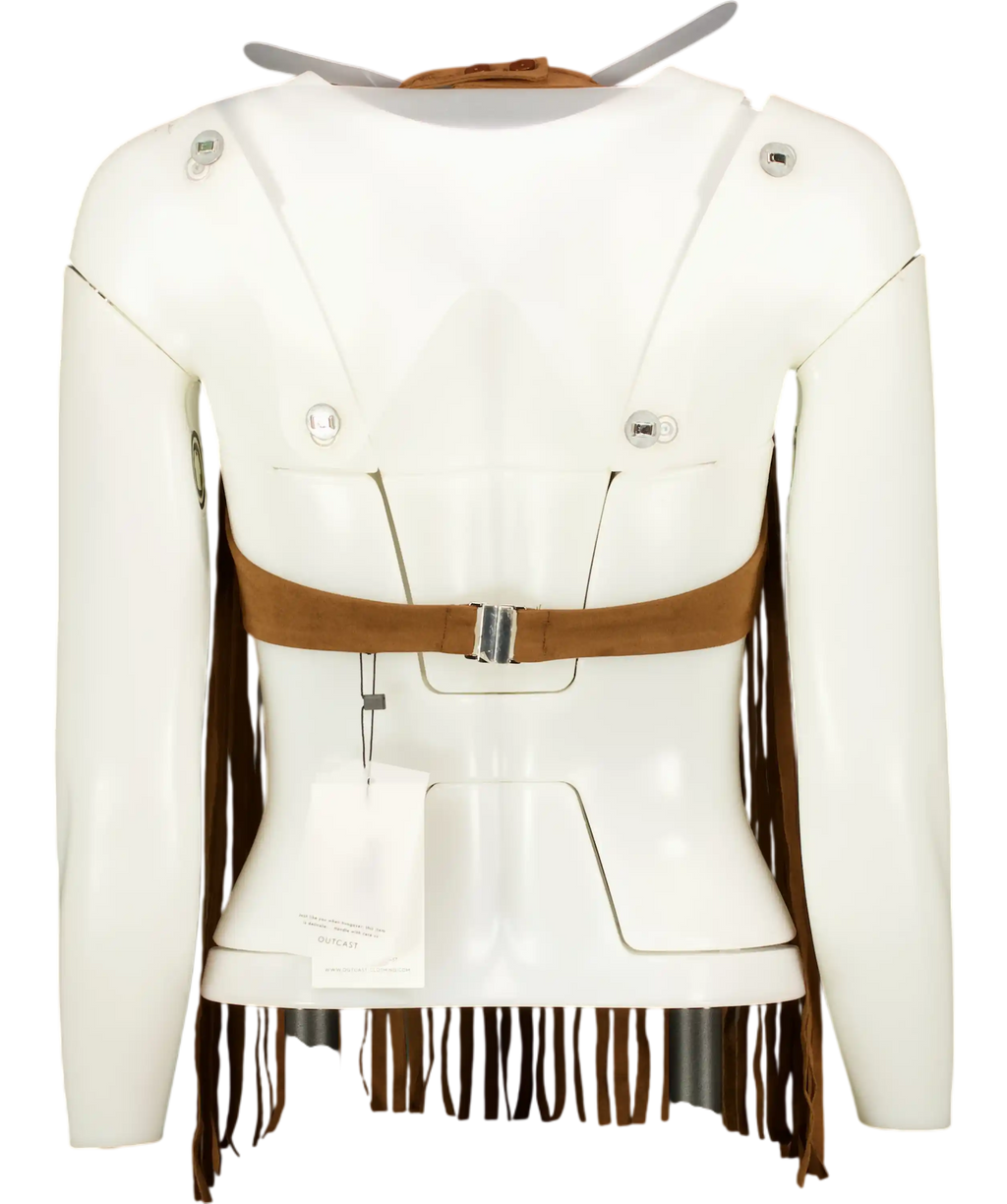Outcast Brown Francine Top UK XS