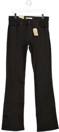 LEVI'S Black 315 Mid-rise Tummy Shaping Bootcut Jeans L34 W29