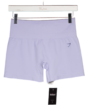 GYMSHARK Purple Lilac Soft Sculpt Shorts UK M