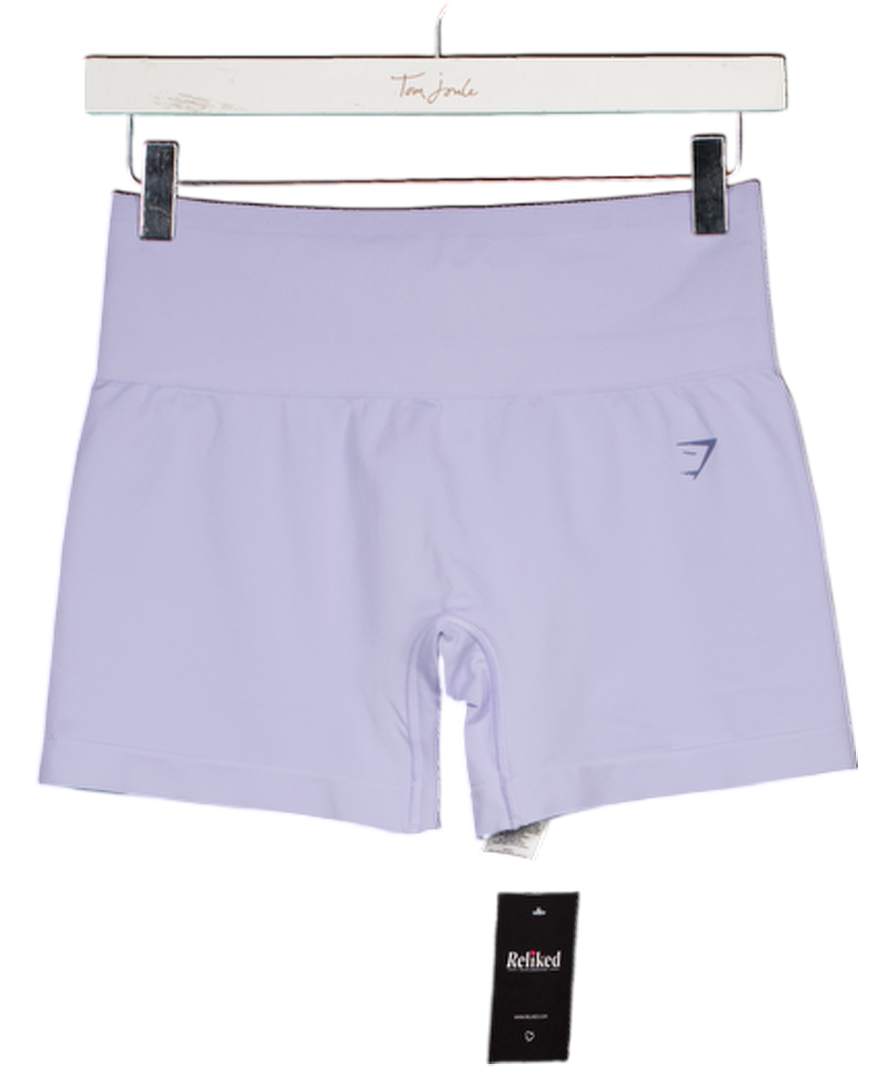 GYMSHARK Purple Lilac Soft Sculpt Shorts UK M