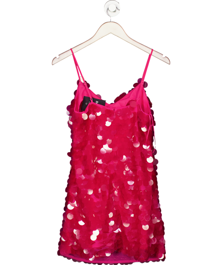 Ashish Pink Sequin Mini Dress UK 6