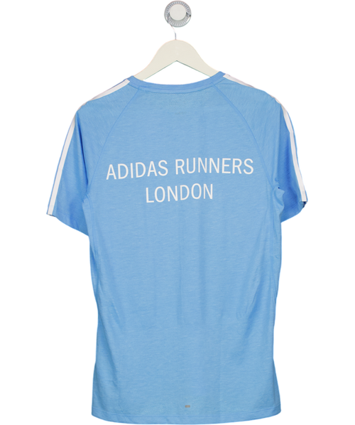 adidas Blue Own The Run T-shirt UK S