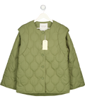 Sinead Keary Green Nicola Quilted Gilet Jacket UK S