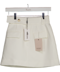 Oddmuse White Mini Skirt UK XXS