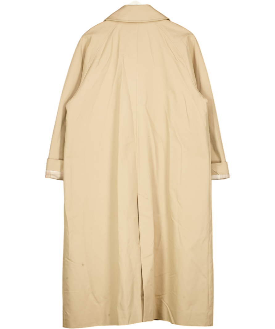 VARLEY Beige Robyn Oversized Car Coat UK L