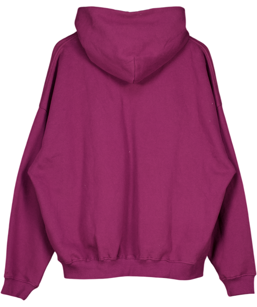 GARAGE Purple Ultrafleece Hoodie UK L/XL
