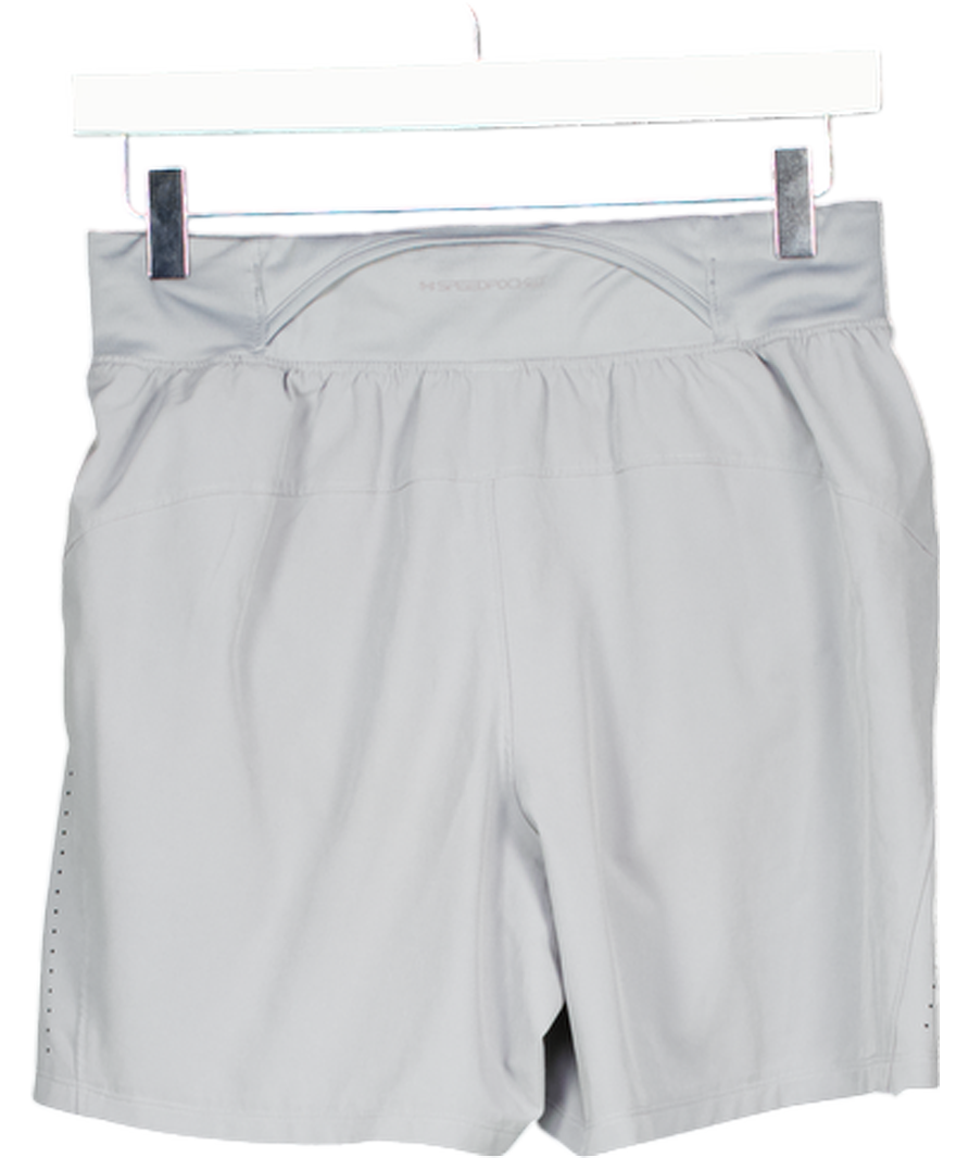 Under Armour Grey Launch 5 Inch Running Shorts UK S