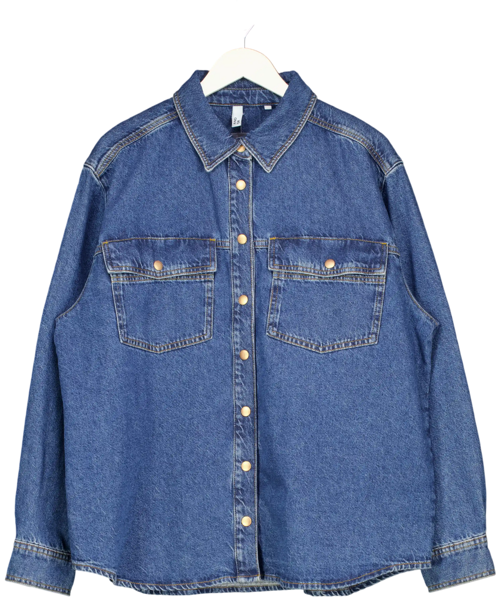 AND/OR Blue Denim Jacket UK 18
