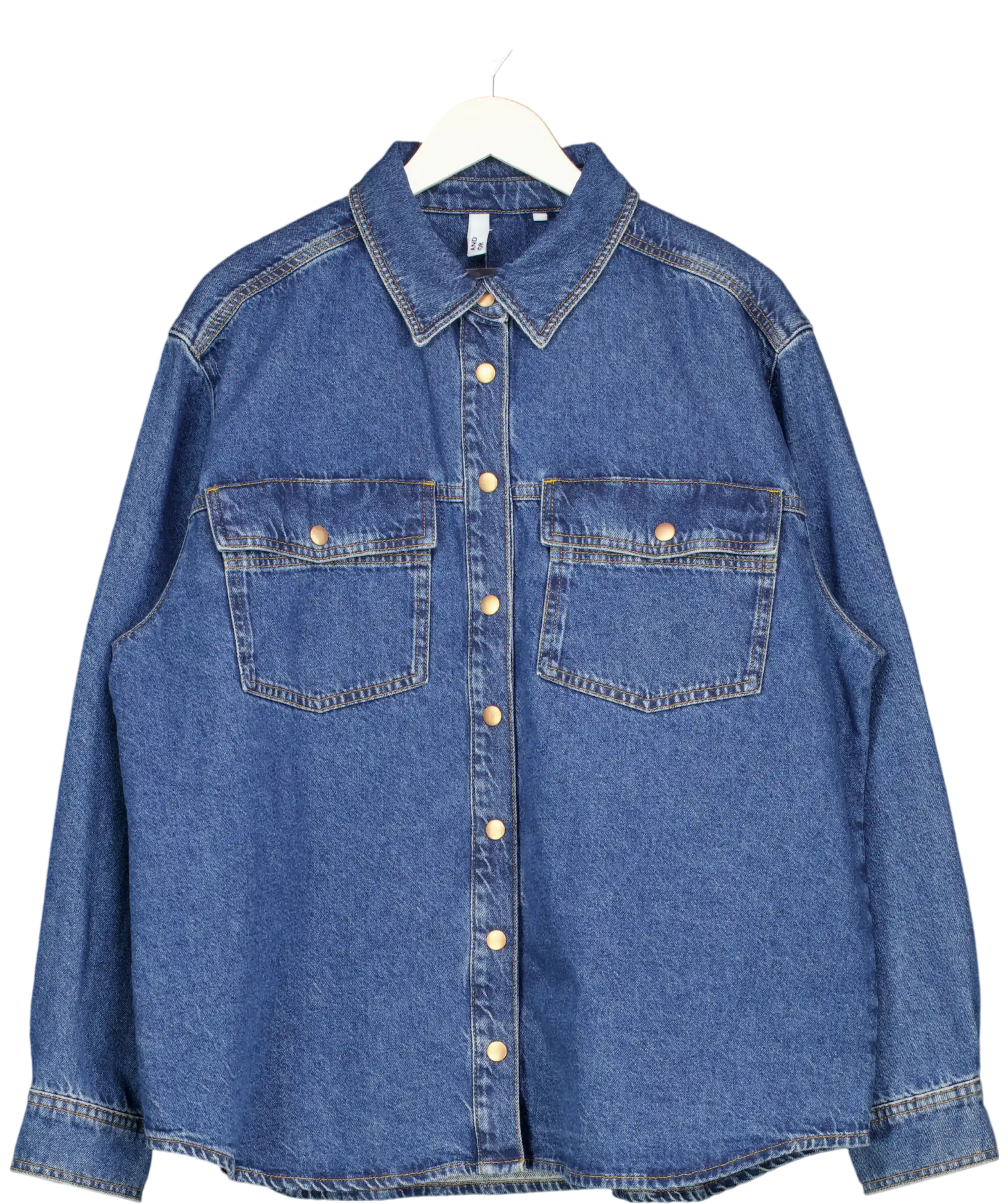 AND/OR Blue Denim Jacket UK 18