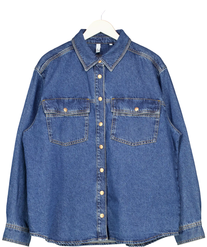 AND/OR Blue Denim Jacket UK 18