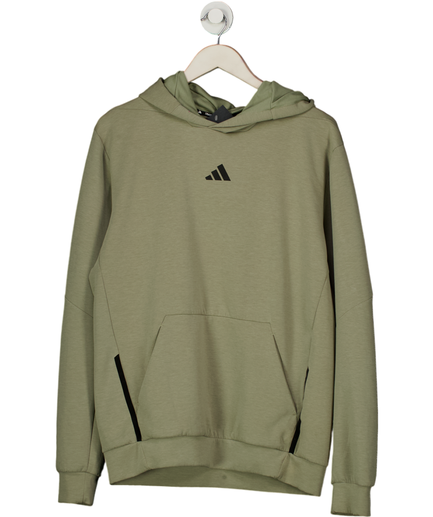 adidas D4t Training Hoodie  - Sage Green UK M