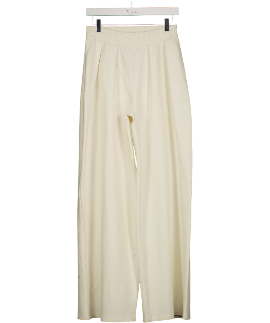 ASOS Cream Wide Leg Trousers UK S