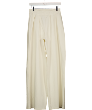 ASOS Cream Wide Leg Trousers UK S