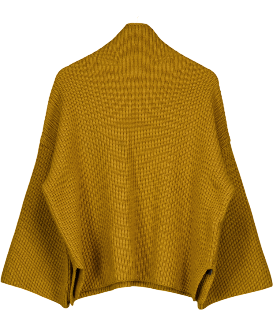 GUINNESS Brown Airwool Funnel Neck Jumper One Size