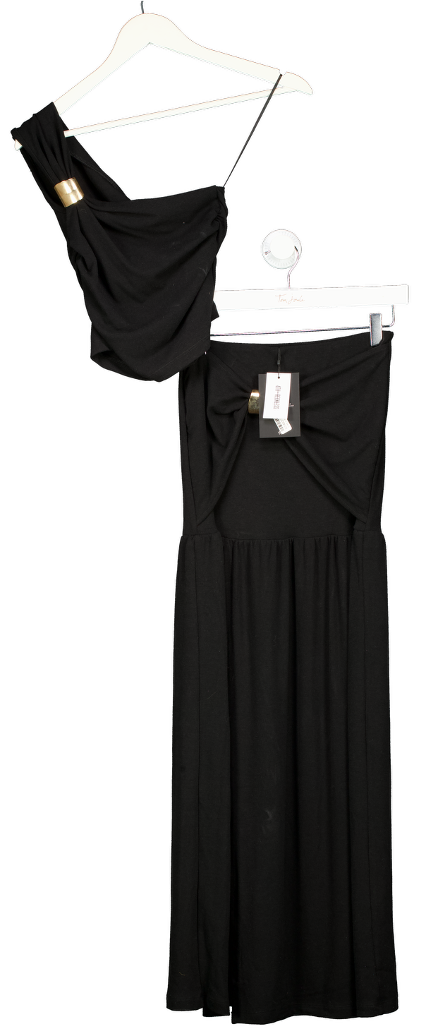 4th & Reckless 2-Piece Black Mai Skirt & top set UK 6